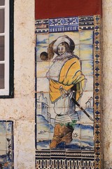 Colorful tiles of Lisbon