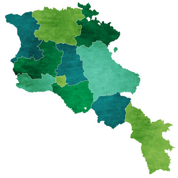 地図 アルメニア