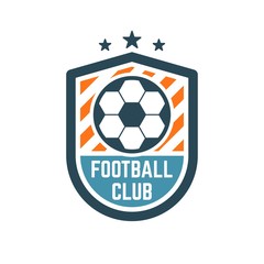 Soccer or Football Club Logo or Badge.
