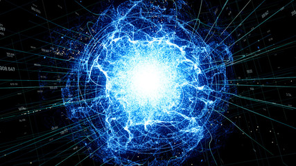 Technological abstract background.