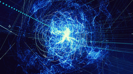 Technological abstract background.