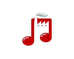 Sound Factory Icon Logo Design Element