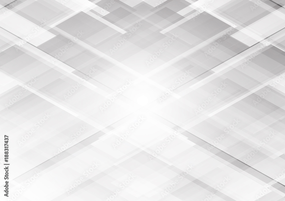 Poster white and gray color abstract geometric vector background modern design for business with copy space