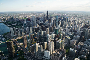 Chicago Skyline - Large Buildings