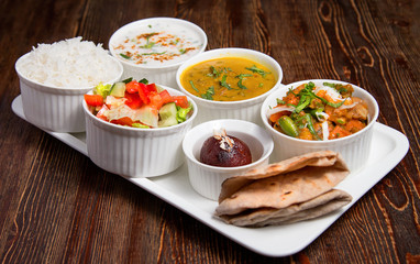 Vegetarian business lunch