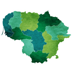 リトアニア　地図　国　アイコン