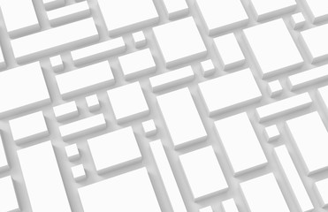 White urban background