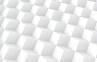 White cubes background