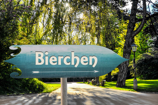 Schild 254 - Bierchen