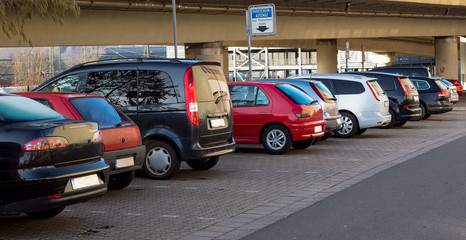 Obraz premium Autoreihe