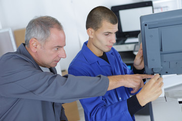 Obraz premium lecture for the apprentice