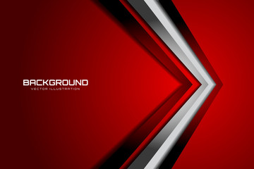 abstract color gradient contrast tech arrows background. Vector illustration corporate design