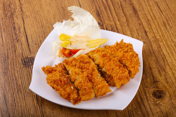 Crispy Pork with cheese