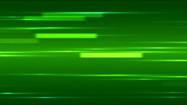 Fast Colorful Bars Animation - Loop Green