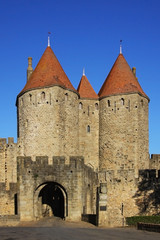 Fototapeta na wymiar Carcassonne in Frankreich