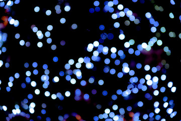 Abstract Bokeh lights background.
