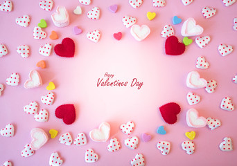 Heart blackground for valentine day love concept.