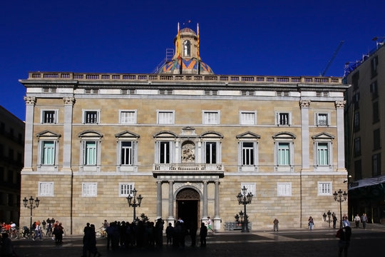 Barcelona, Palast der Generalit&auml;t, Katalonien, Spanien