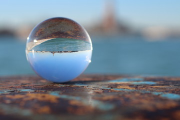 Glaskugel - Meer