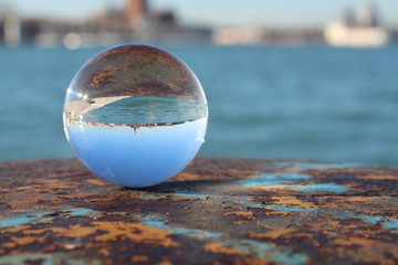 Glaskugel - Meer