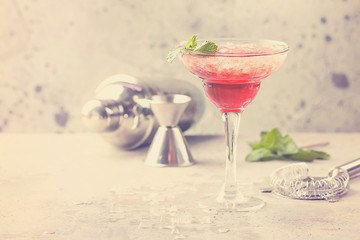 Fresh margarita cocktail