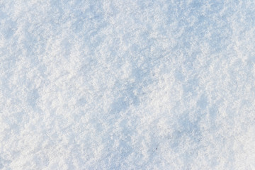 Obraz premium Texture of the white snow. Winter background