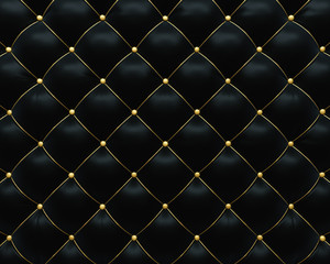 Luxorious leather sofa upholstery