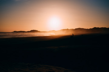 Sunset over the ocean - South Africa