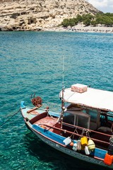 Obraz premium boat and beach