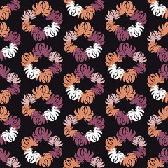 Seamless floral pattern. Flowers background. Textile rapport.