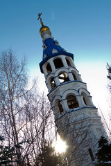 Zilant monastery - oldest orthodox building - white church - architectural ensemble (Kazan, Russia, 2015)