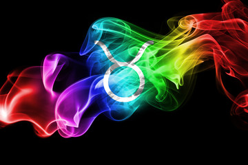 Smoky Taurus zodiac astrology sign for horoscope