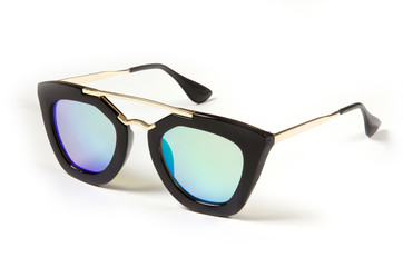 beautiful sunglasses with colored glass
