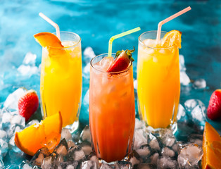 Summer fruit drinks