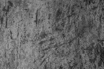 Old black cracked wall background 