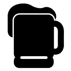 Isolated beer icon