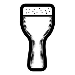 Isolated beer icon