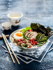 Chicken Ramen Soup Bowl