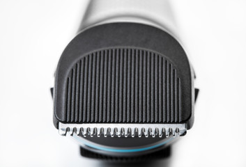 Hair trimmer isolated on the white background. Beard and hair clippers.