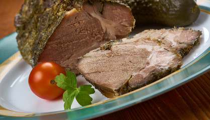 Scandinavian Christmas ham