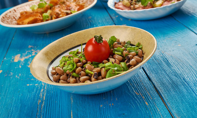 Southern Style Vegan Black Eyed Peas