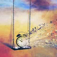 Time is swinging