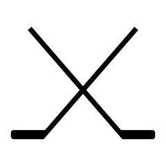 Fototapeta premium hockey stick icon