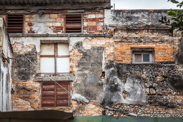 The ruins of the beautiful city of Havana in Cuba