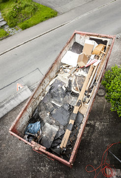 Bauschuttcontainer