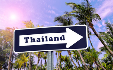 Fototapeta premium Thailand travel concept