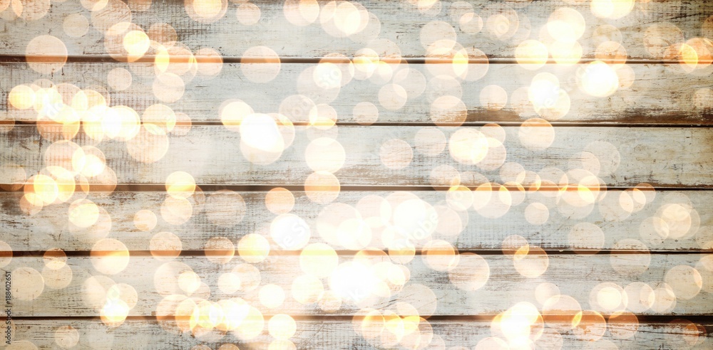 Poster composite image of light glowing dots design pattern