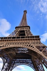 Eiffelturm bei Blauem Himmel