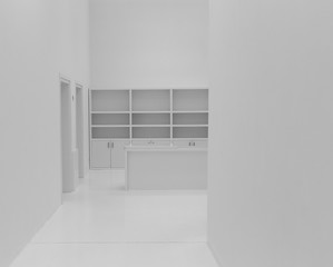 clean white room