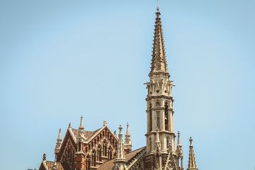 architectural detail of the Parish of Sant Francesc de Sales